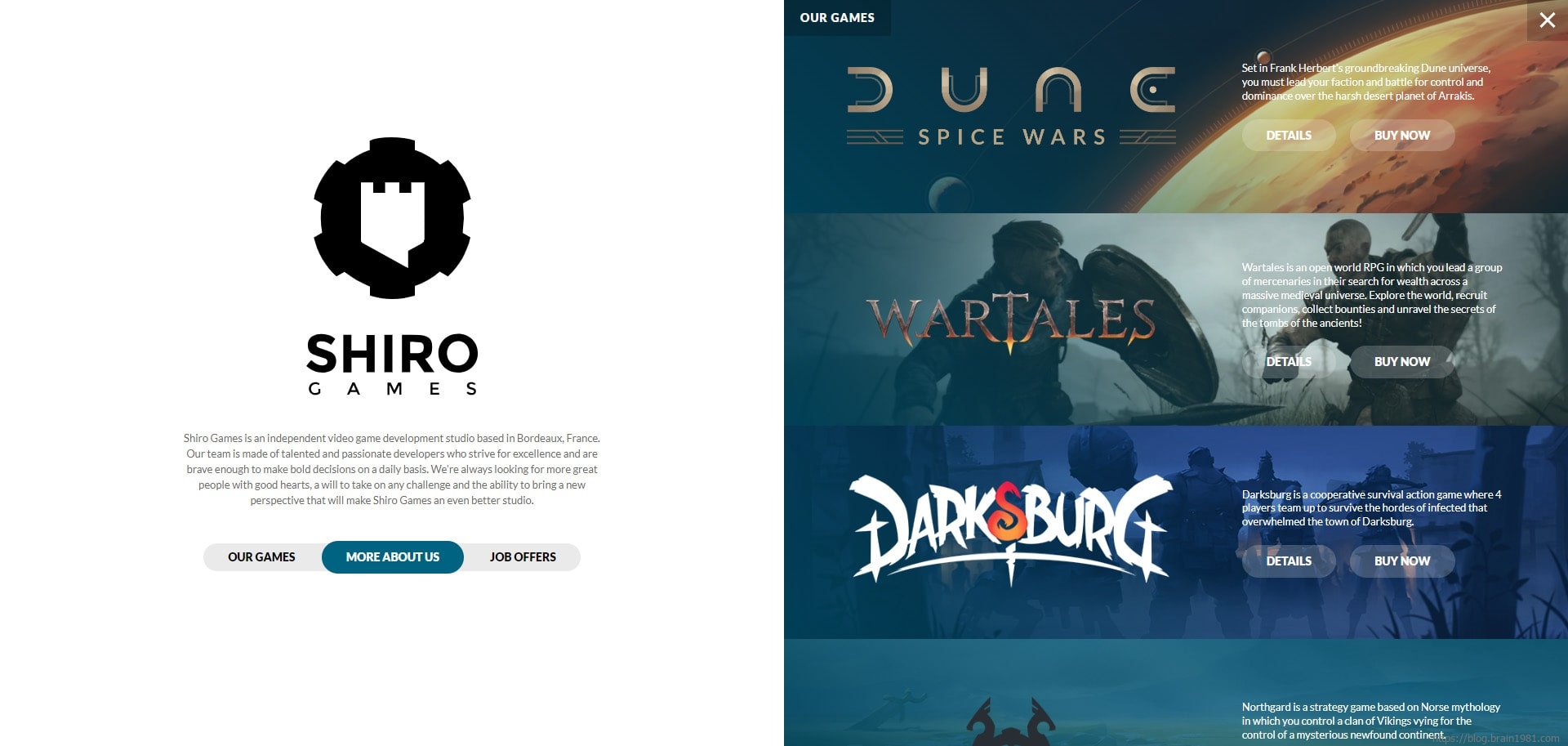 Shiro Games - WordPress游戏网站